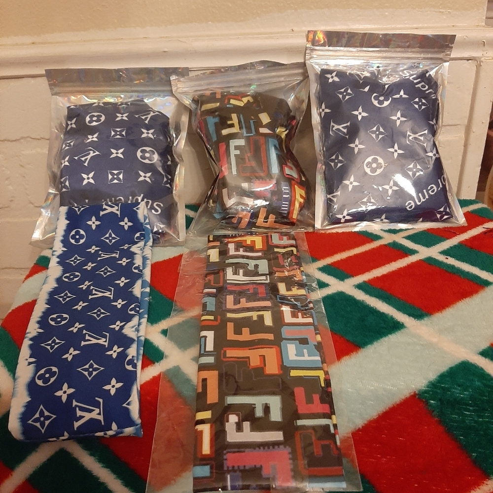 Hair bonnet and headbands  $10 a piece